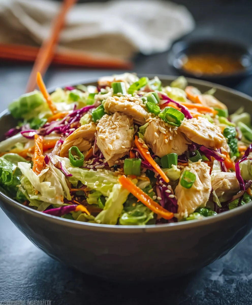 Best Chinese Chicken Salad Recipe - Authentic & Delicious