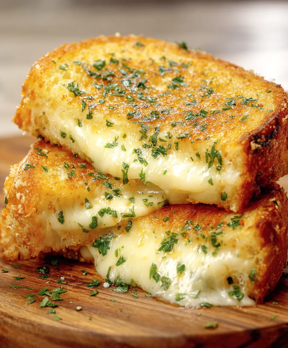 Garlic Bread Grilled Cheese: Your New Favorite Sandwich