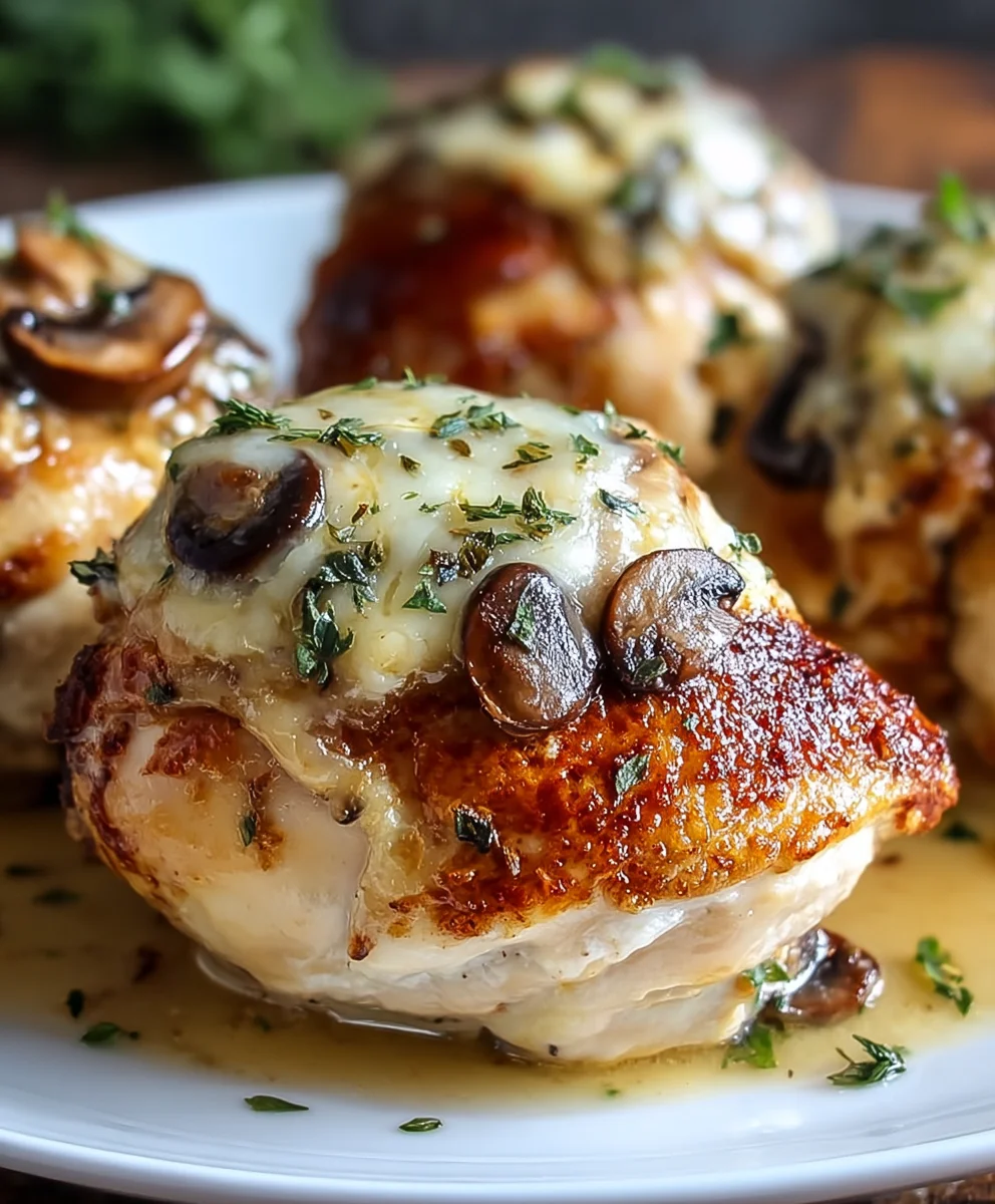 Stuffed Mushroom Chicken: Easy, Flavorful Dinner Recipe