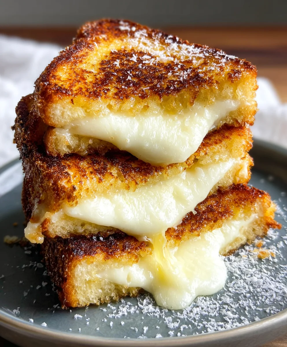 Mozzarella In Carrozza: Crispy Fried Cheese Sandwich