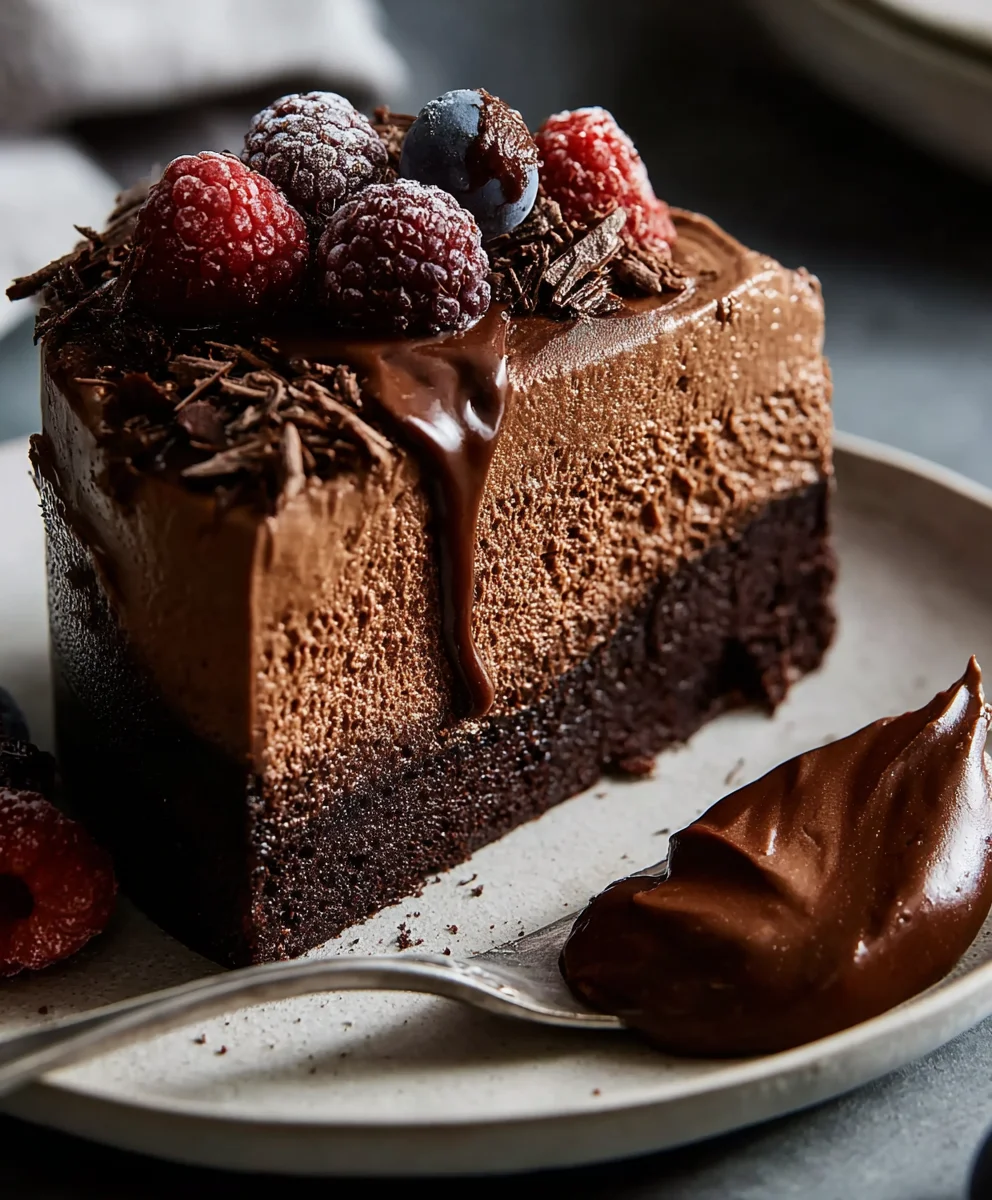 Vegan Chocolate Mousse Cake: Rich, Decadent & Dairy-Free!