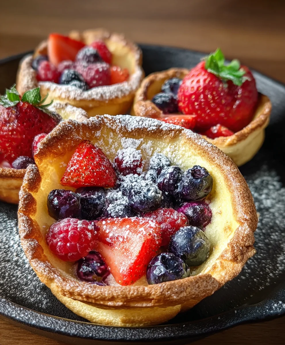 Easy Mini Berry Dutch Babies: A Delightful Breakfast Treat
