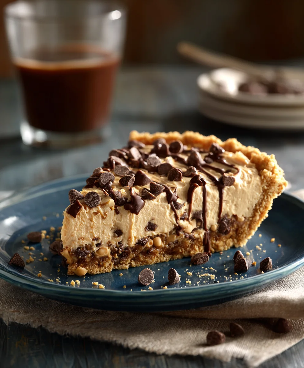 Amazing Chocolate Chip Peanut Butter Pie Recipe You'll Love