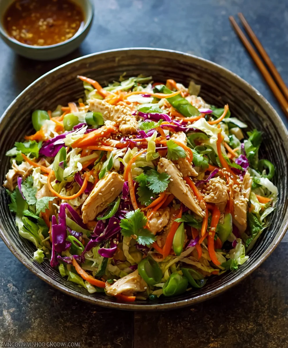 Best Chinese Chicken Salad Recipe - Authentic & Delicious