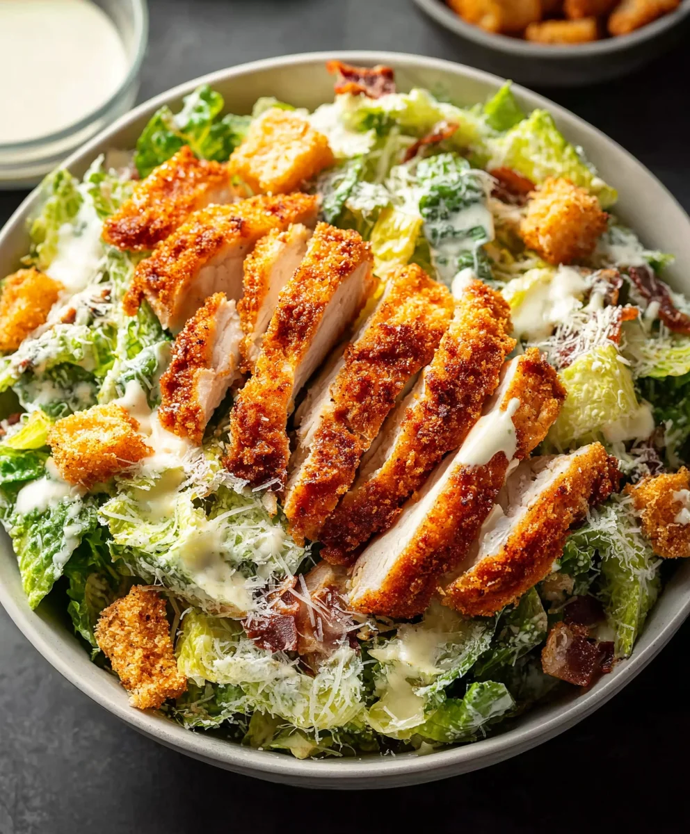 Crispy Chicken Caesar Salad: Your New Favorite Weeknight Meal