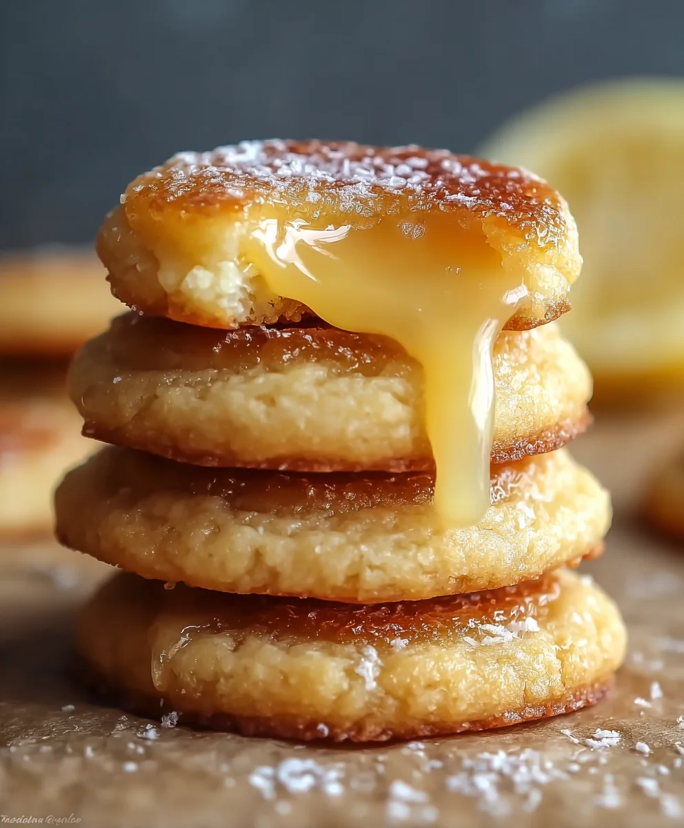 Heavenly Lemon Curd Creme Brulee Cookies - A Must-Try!