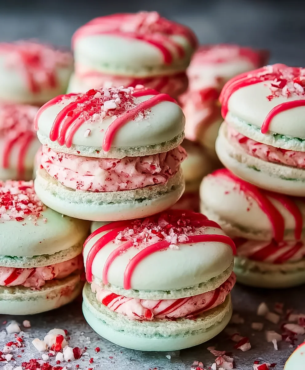 Peppermint Macarons: Sweet, Minty & Perfect for Holidays