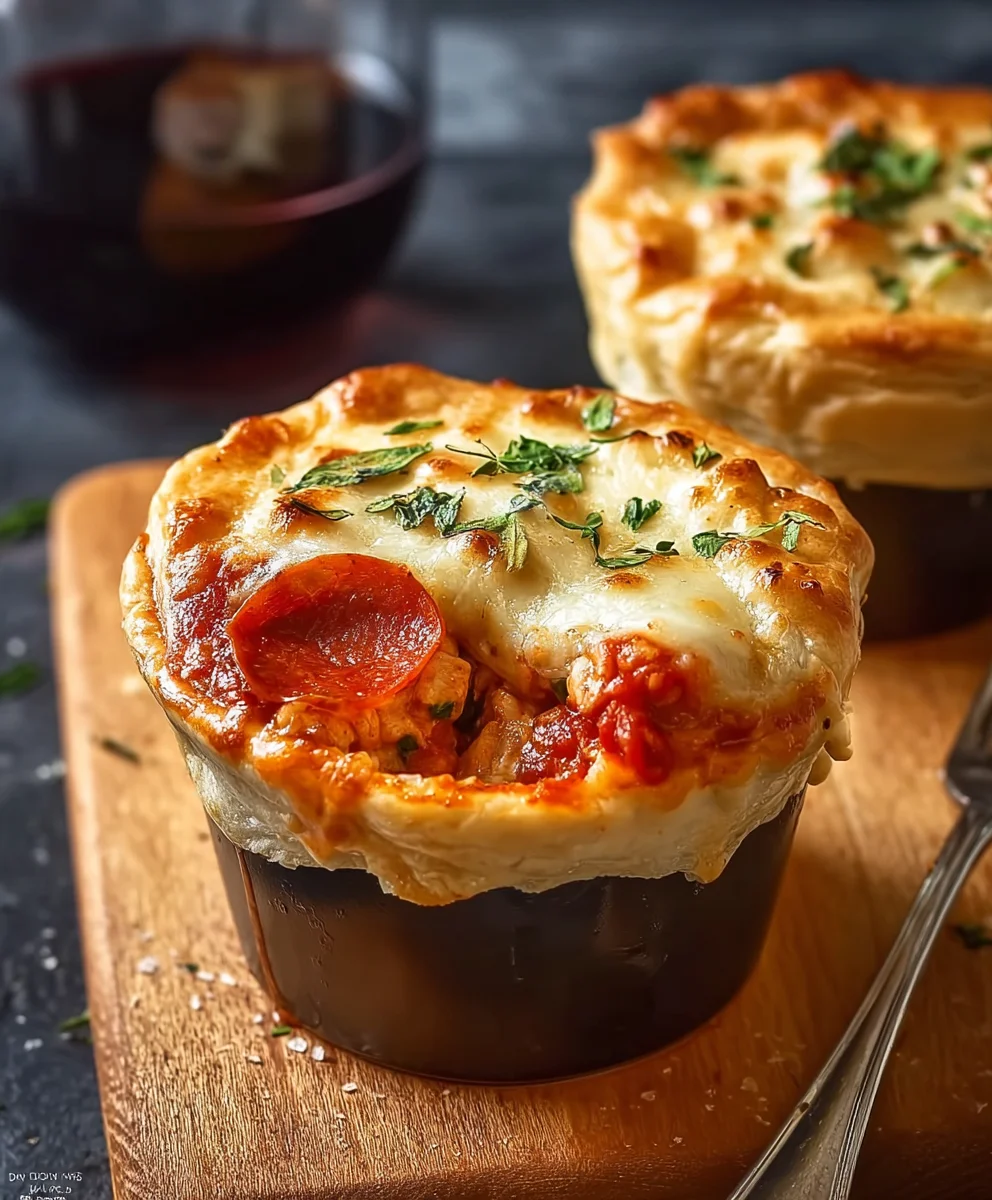 Pizza Pot Pies: Cheesy, Easy & Delicious Comfort Food!