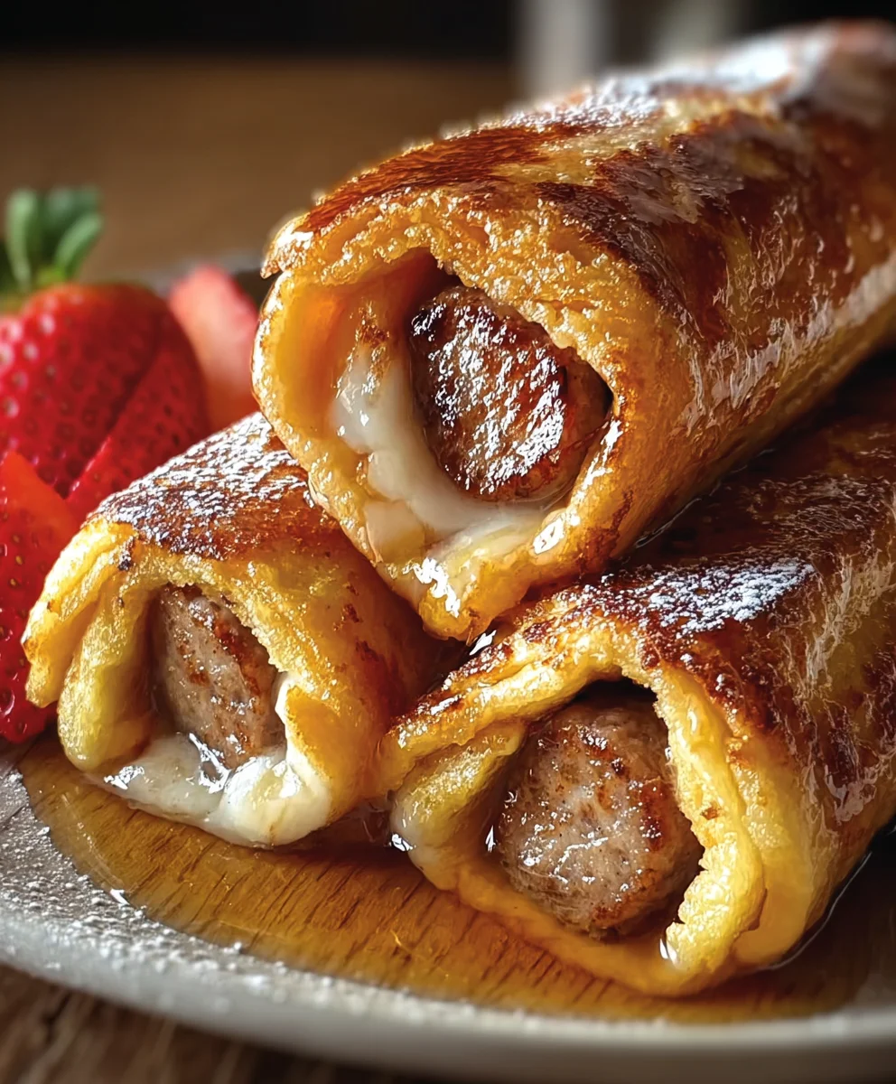 Delicious Sausage French Toast Roll Ups – Perfect Brunch Idea!