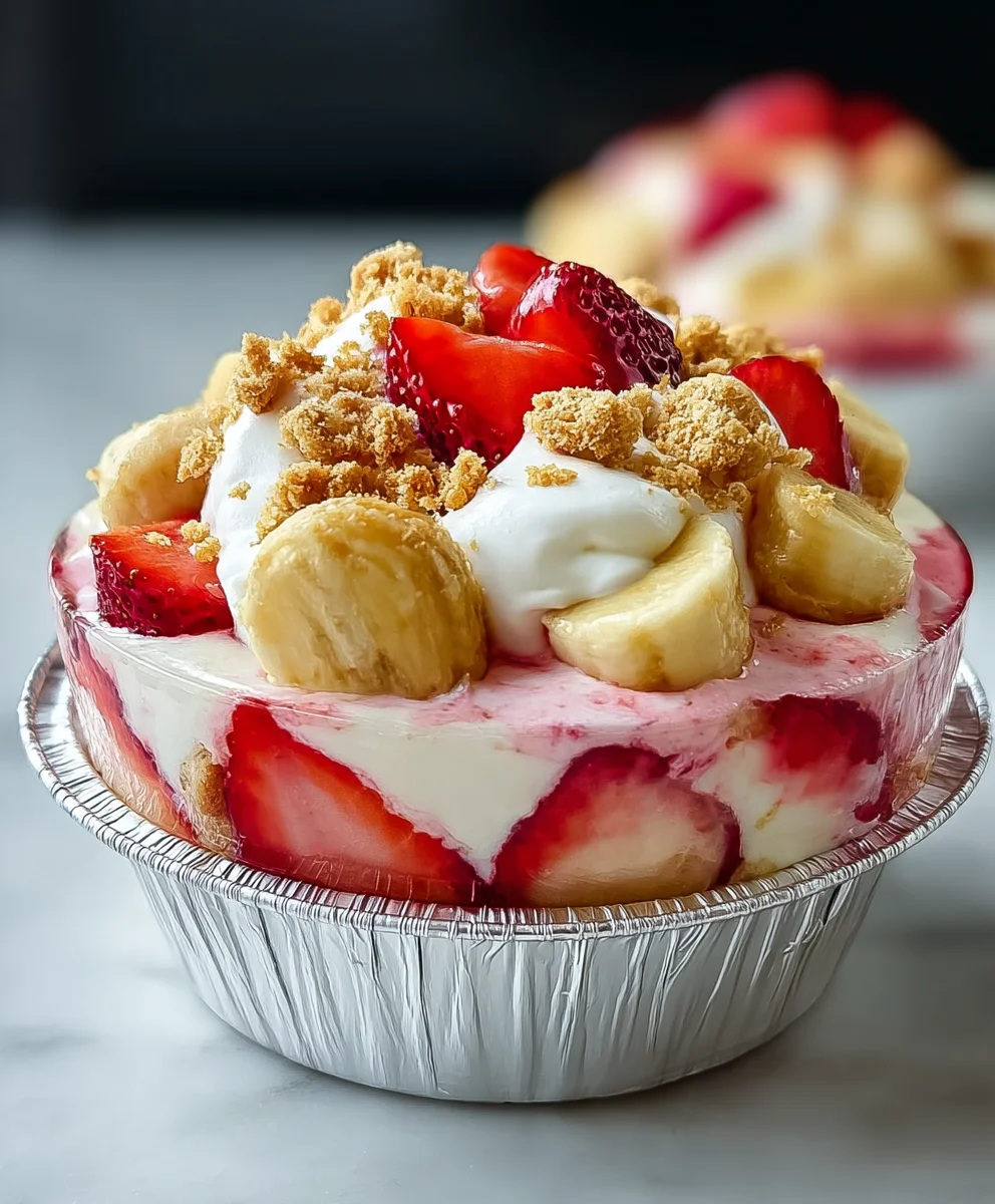 Irresistible Easy Strawberry Cheesecake Banana Pudding Recipe