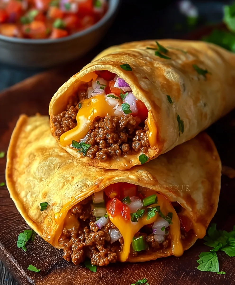 Loaded Cheesy Pocket Tacos: The Ultimate Comfort Food