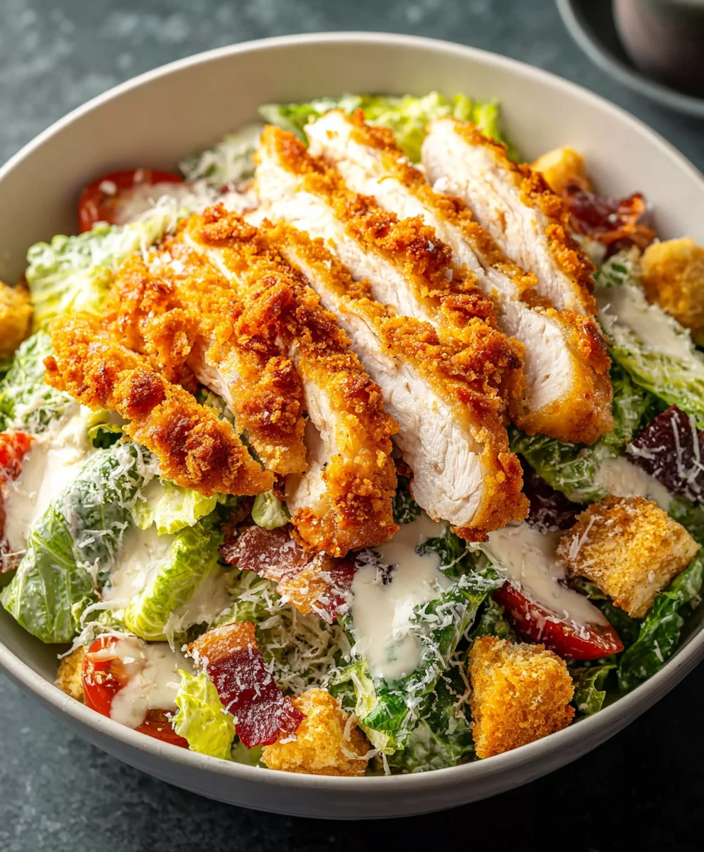 Crispy Chicken Caesar Salad: Your New Favorite Weeknight Meal
