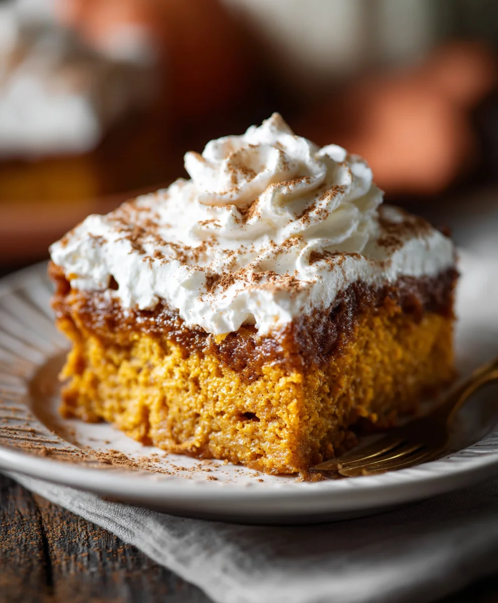 Pumpkin Spice Poke Cake: Your Must-Try Fall Dessert!