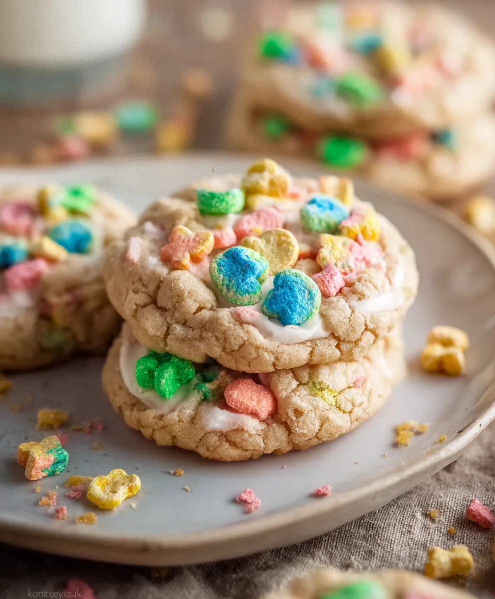 Sweet Crumble Lucky Charms Cookies Recipe: A Magical Dessert!
