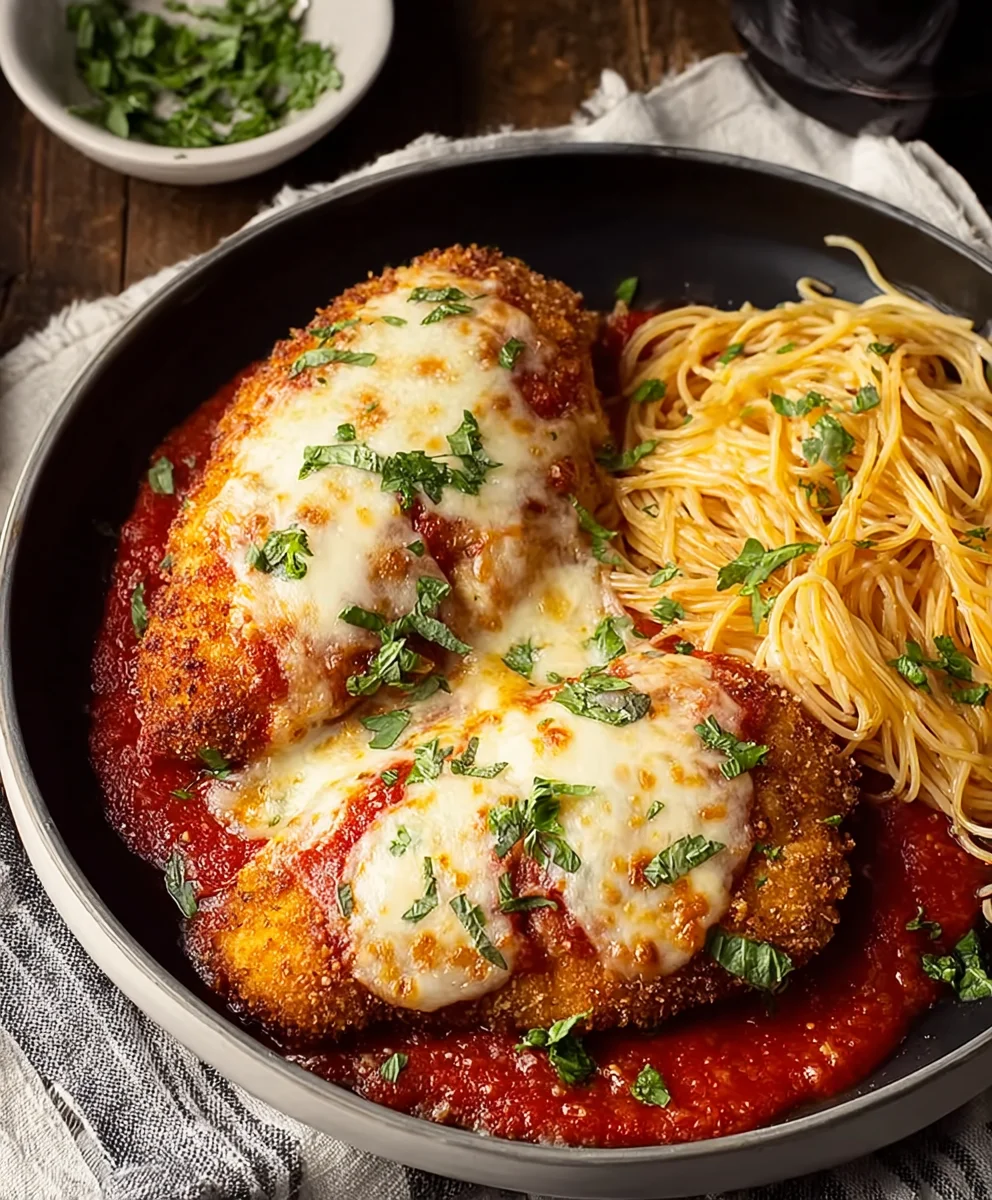 Best Homemade Chicken Parmesan - Italian Family Meal