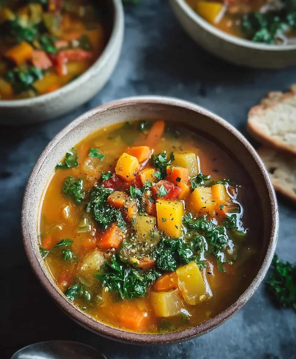 Hearty Immune Boosting Vegetable Soup: Healthy Comfort!