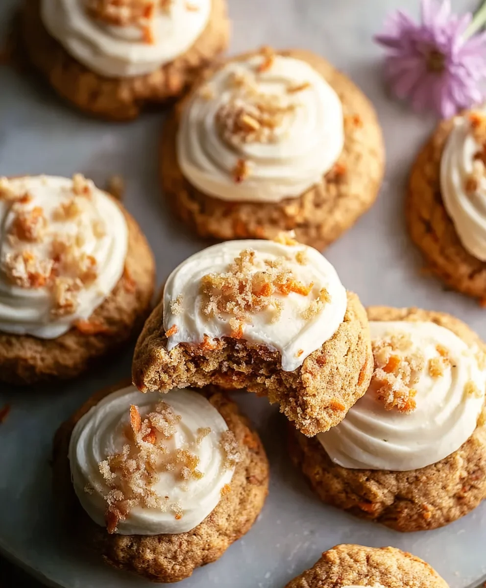 Carrot Cake Cookies: Soft, Chewy & Easy Recipe!