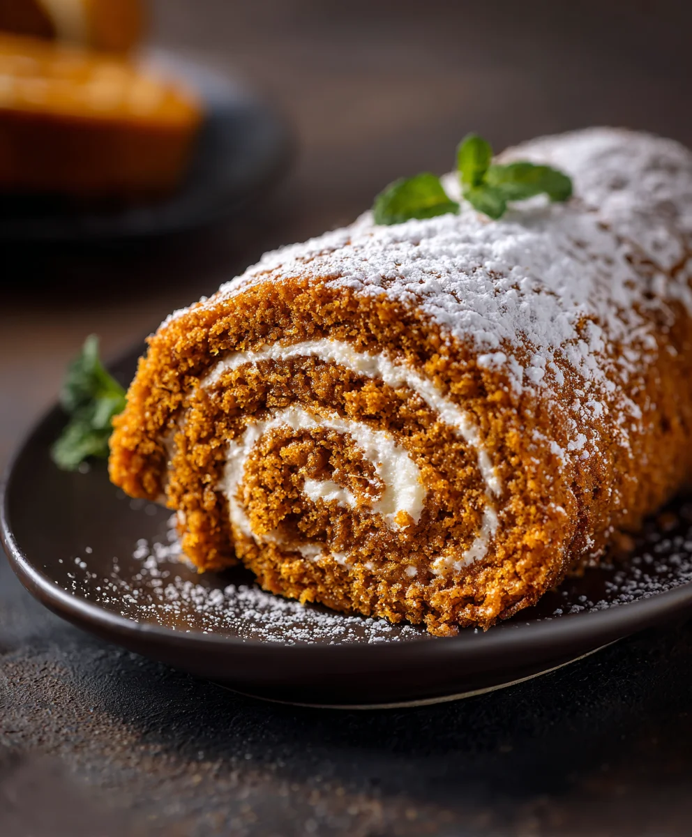 Delicious Pumpkin Roll Cake: A Must-Make Fall Treat!