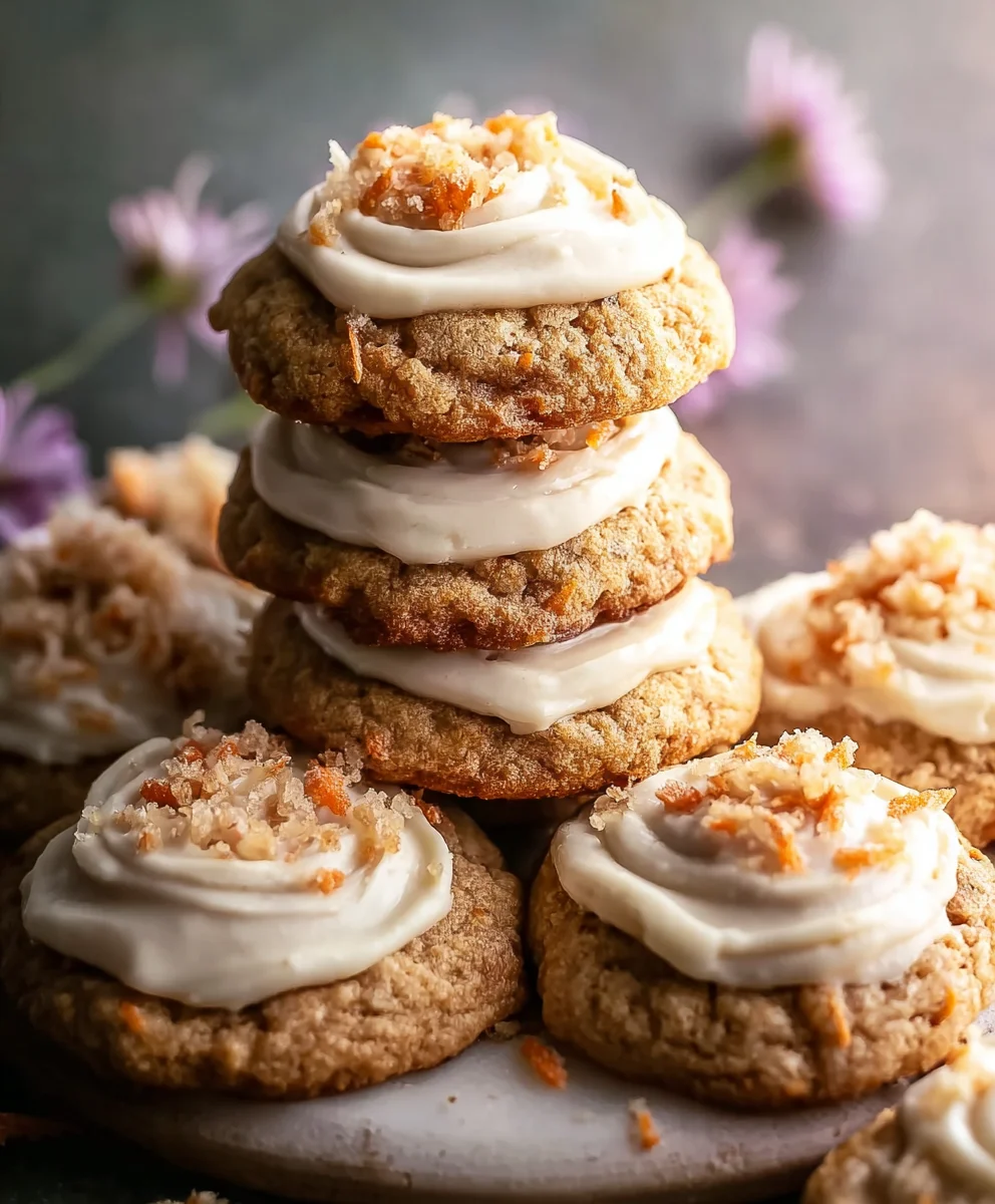 Carrot Cake Cookies: Soft, Chewy & Easy Recipe!