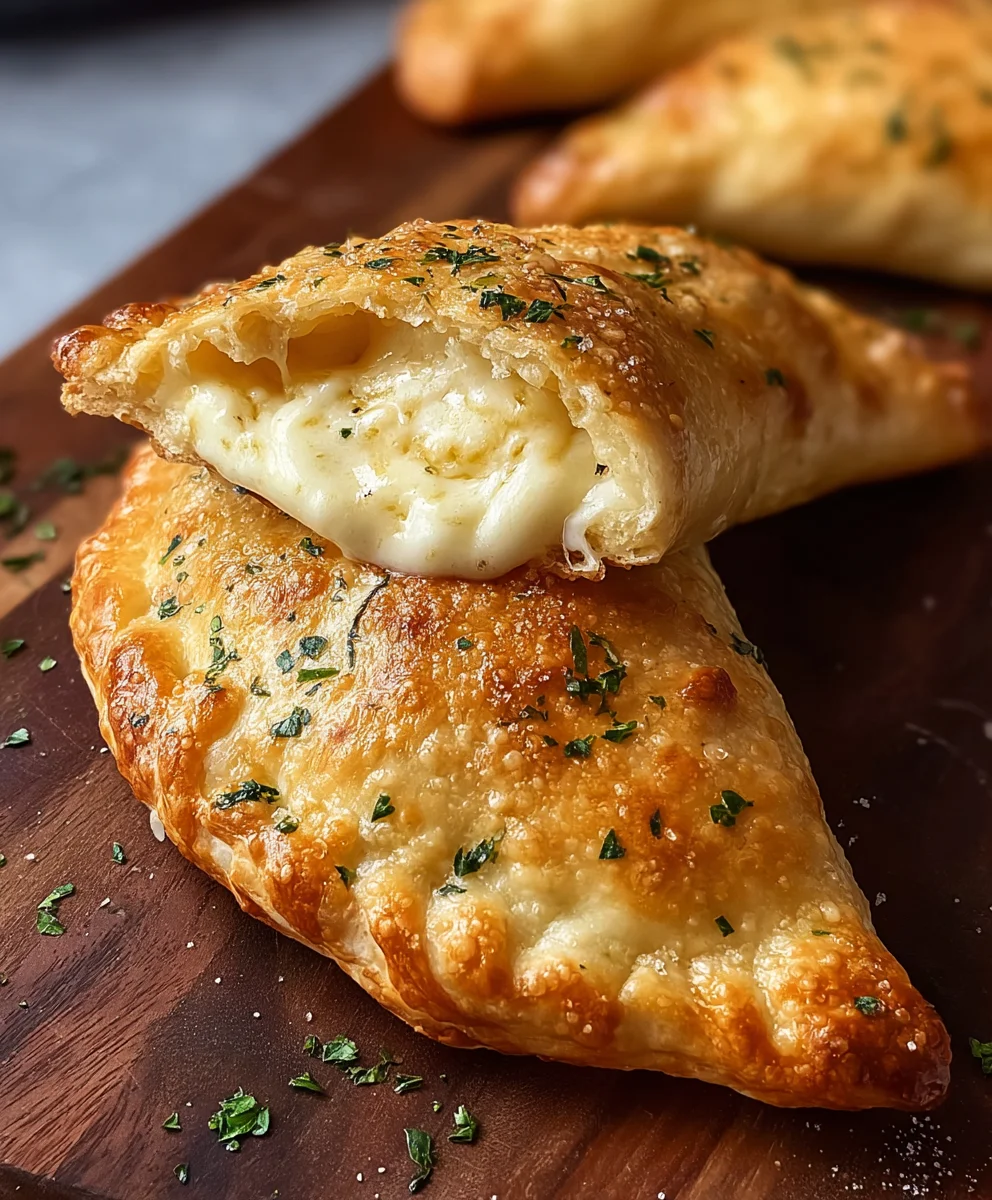 Air Fryer Alfredo Calzone - Cheesy, Creamy, Fast Dinner!