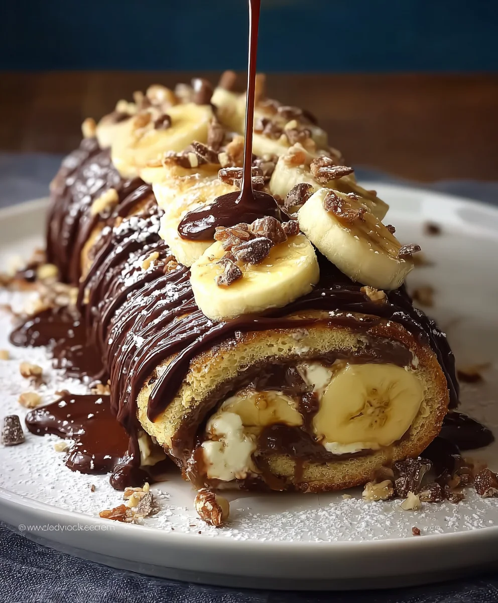 Banana Chocolate Heaven Roll: Your New Favorite Dessert Recipe