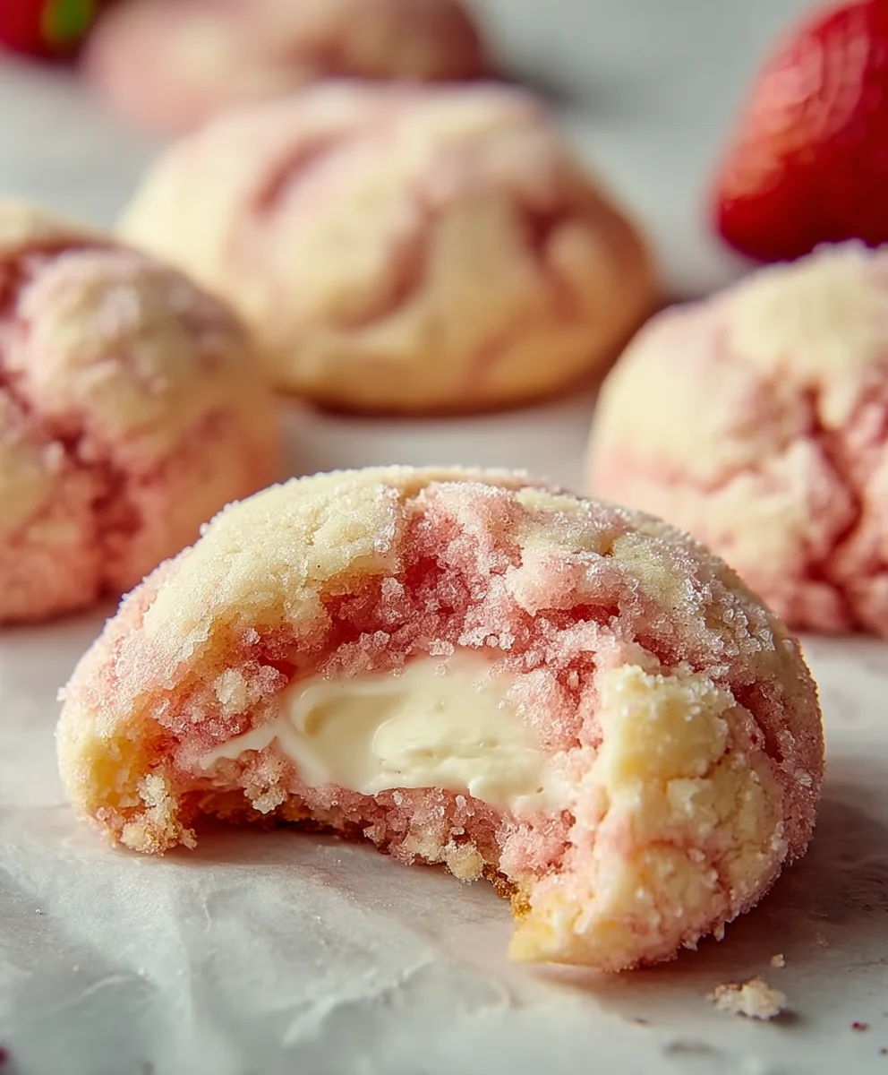 Strawberry Cheesecake Cookies: The Ultimate Easy Dessert!