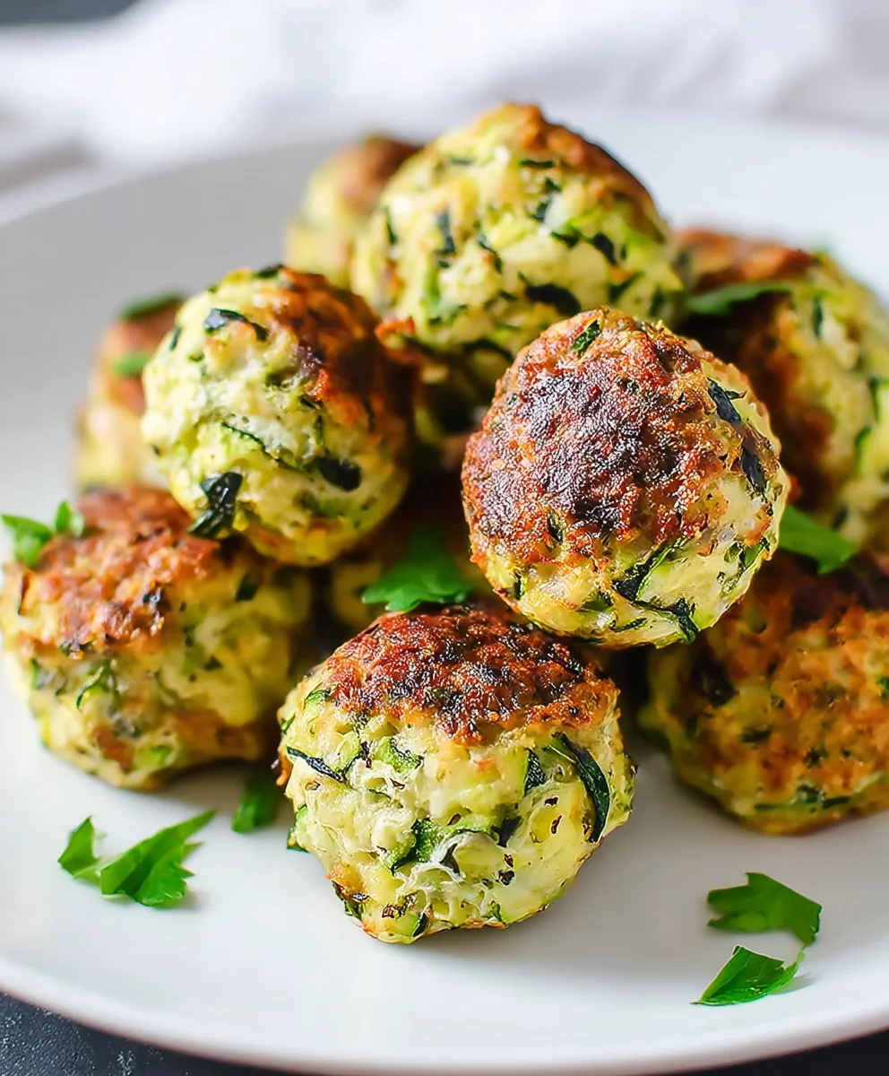 Baked Zucchini Balls: Healthy, Easy, & Delicious Recipe!