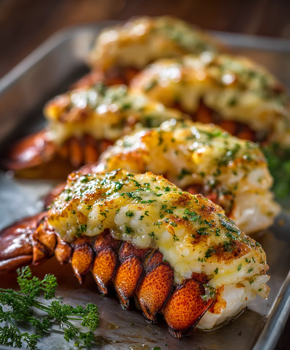 Elevate Dinner: Creamy Garlic Butter Lobster Tails Recipe
