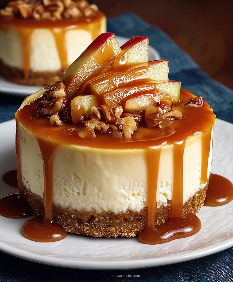 Easy Caramel Apple Cheesecake: Your New Favorite Fall Dessert!