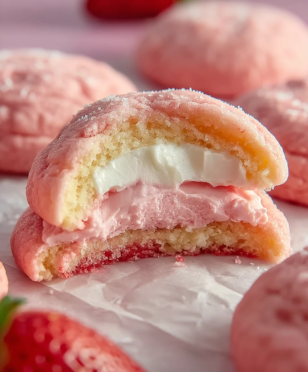 Strawberry Cheesecake Cookies: The Ultimate Easy Dessert!