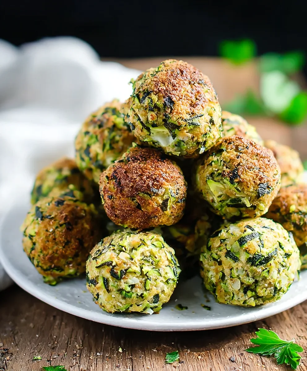 Baked Zucchini Balls: Healthy, Easy, & Delicious Recipe!