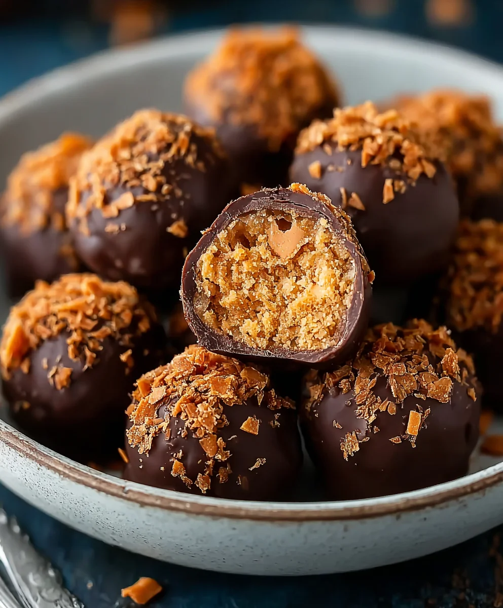 Delicious Butterfinger Candy Balls Recipe - No Bake!