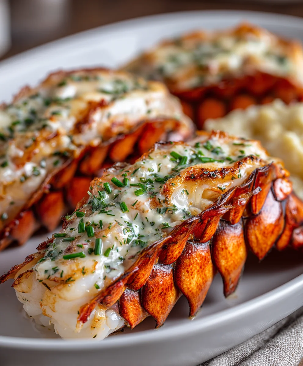 Elevate Dinner: Creamy Garlic Butter Lobster Tails Recipe