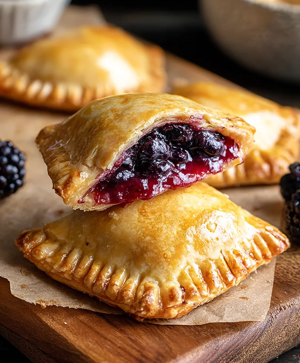 Easy Blackberry Hand Pies: Sweet Summer Berry Dessert