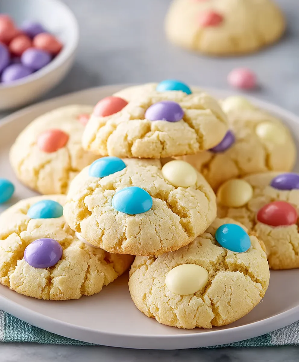 Easter Cake Mix Cookies: Simple, Sweet & Festive Treat!