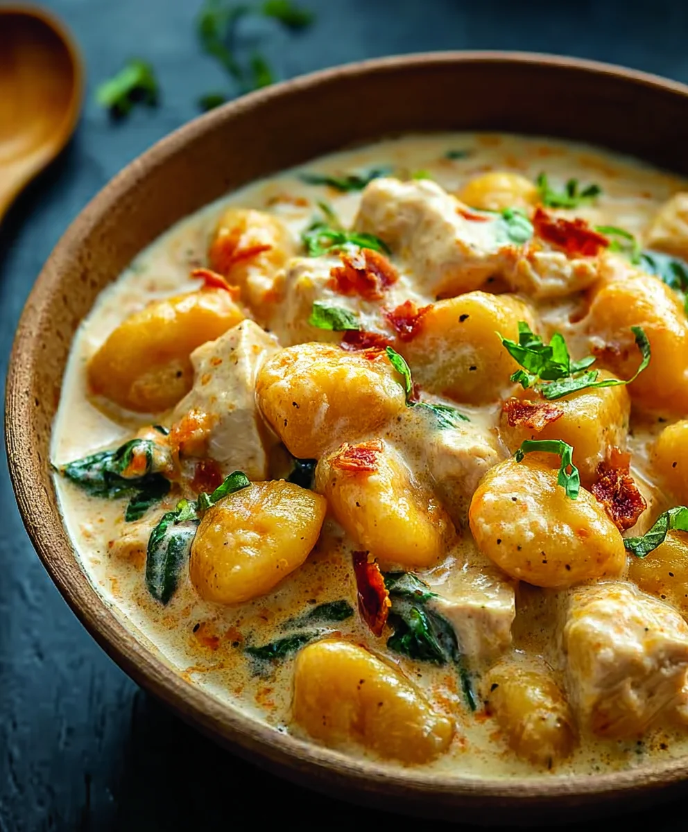 Creamy Chicken Gnocchi: Easy, Delicious Weeknight Dinner