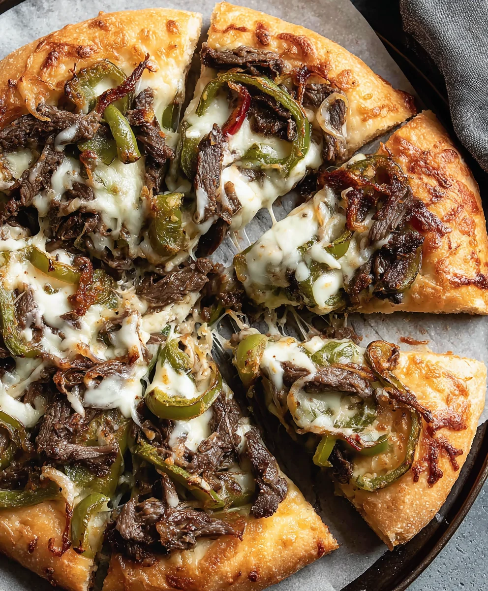 Philly Cheesesteak Pizza: Your New Favorite Beefy Bake