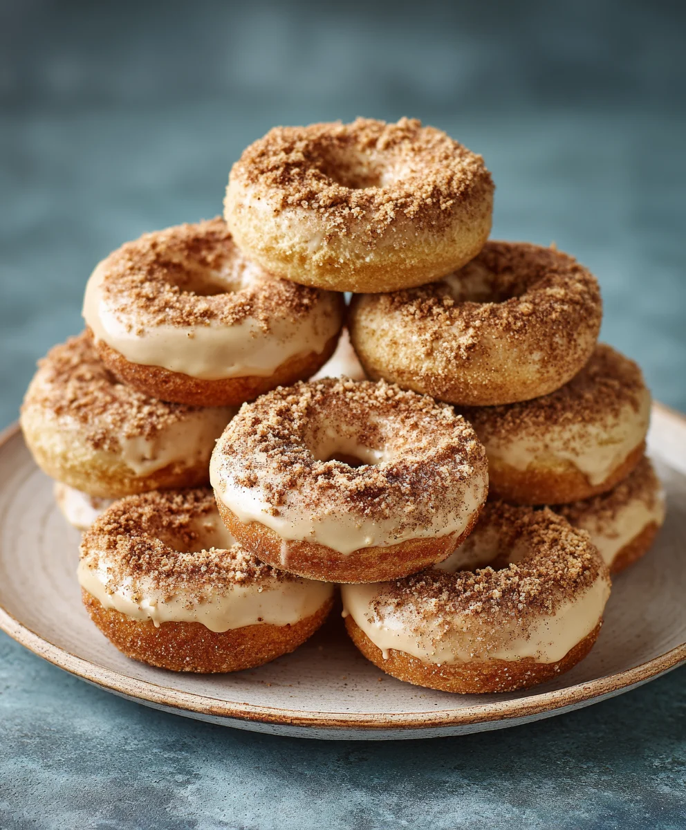 Irresistible Non-Alc Baileys Flavor Cheesecake Doughnuts