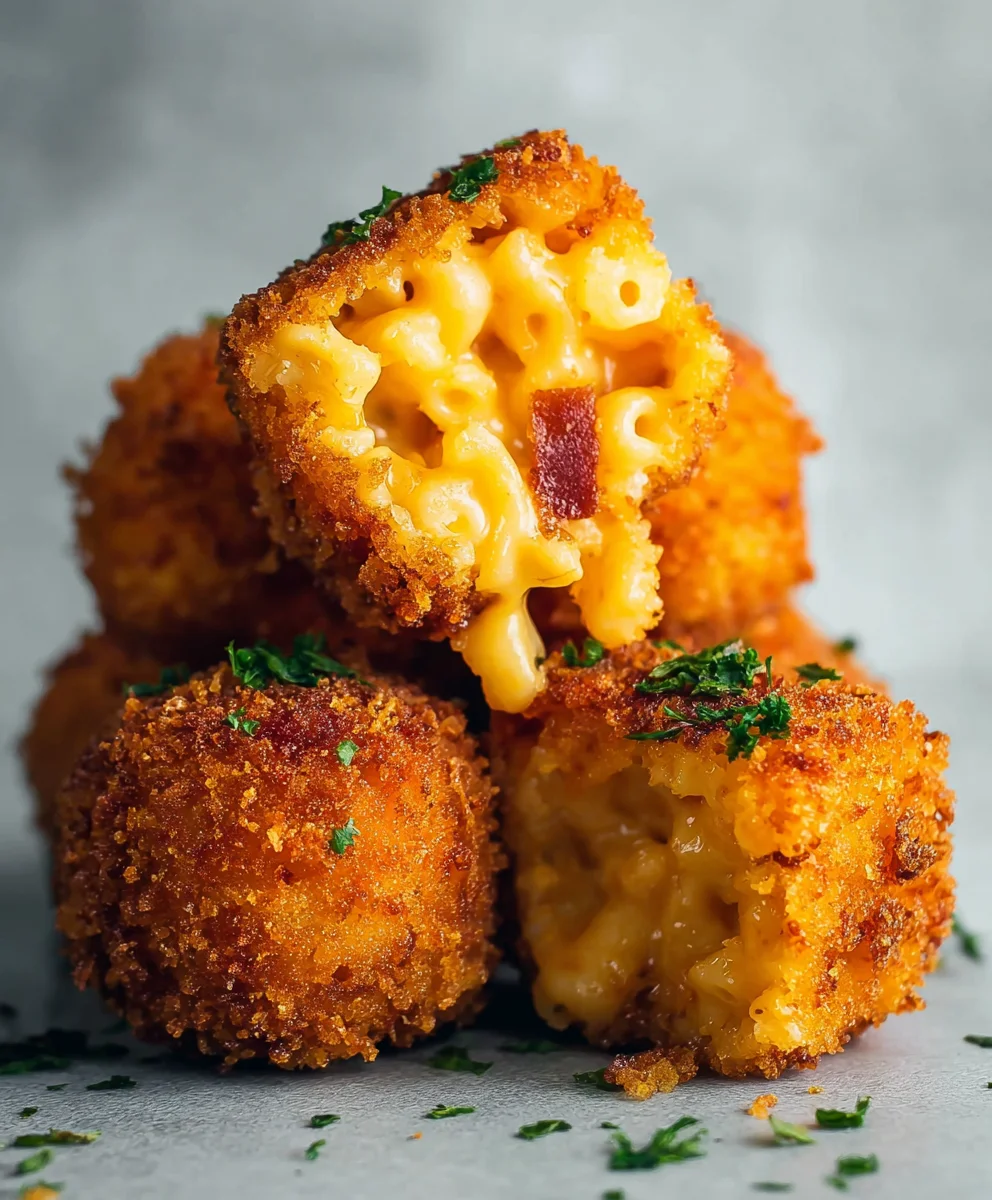 Crispy Fried Mac & Cheese Balls: The Ultimate Indulgence!