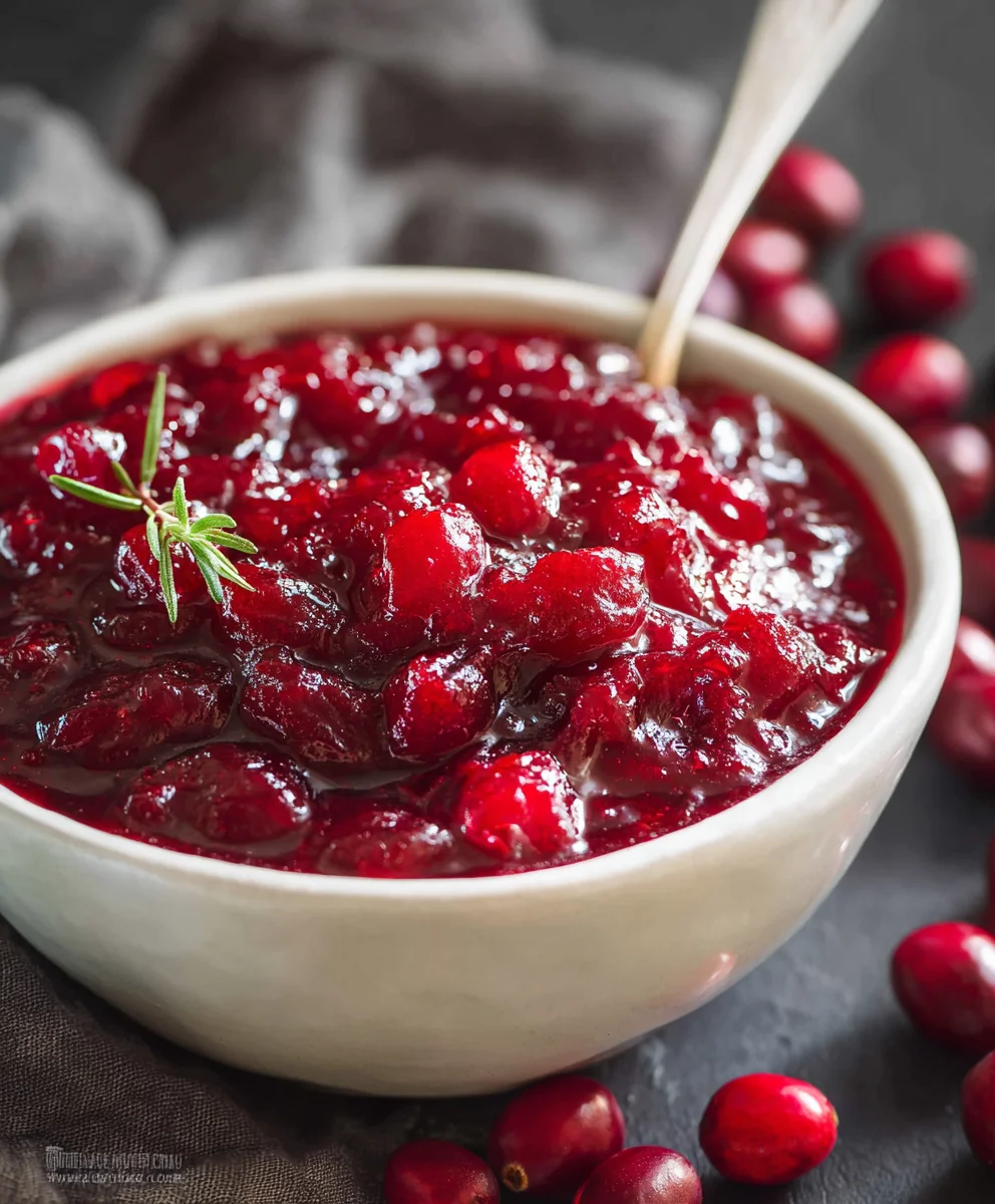Best Cranberry Sauce Recipe: Simple & Delicious Homemade!