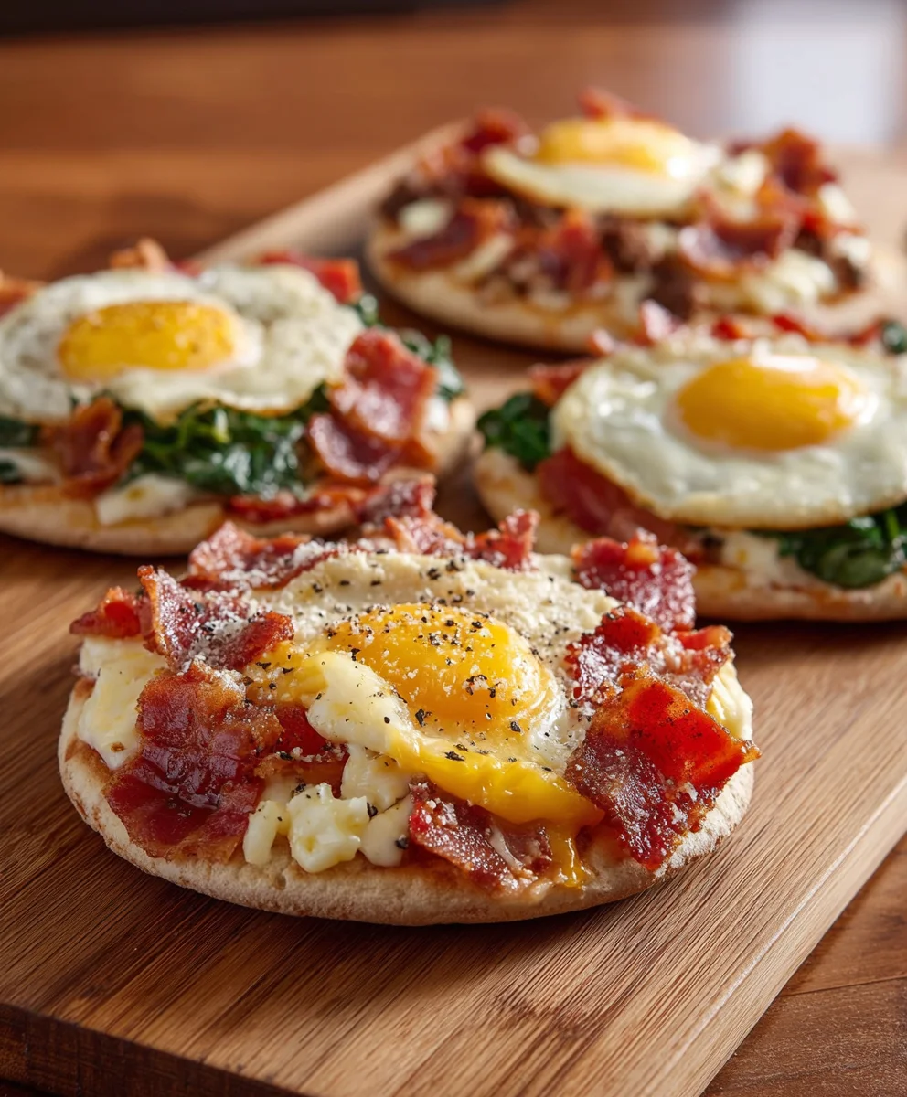 English Muffin Breakfast Pizza: Quick & Easy Recipe!