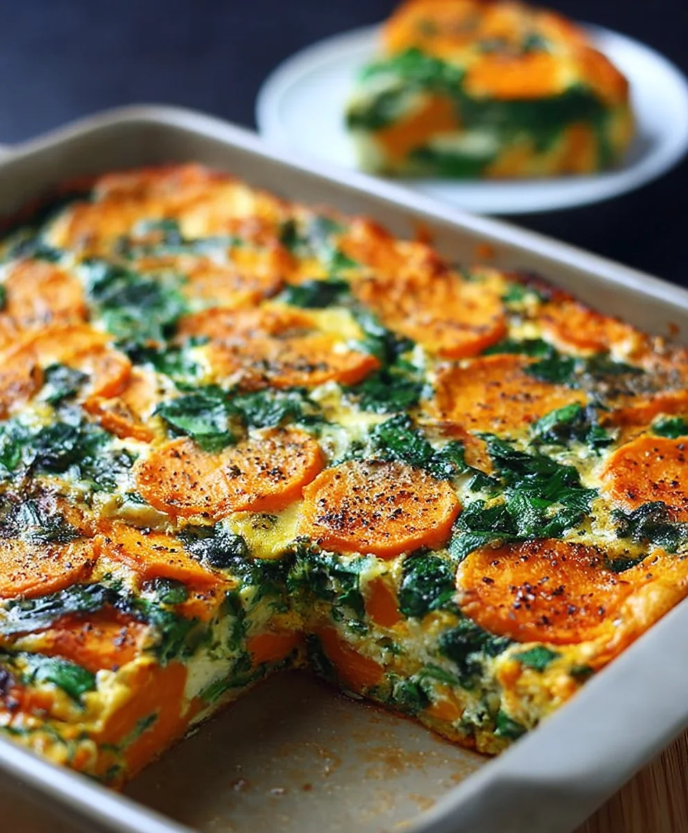 Sweet Potato Spinach Bake: Healthy, Easy & Delicious!