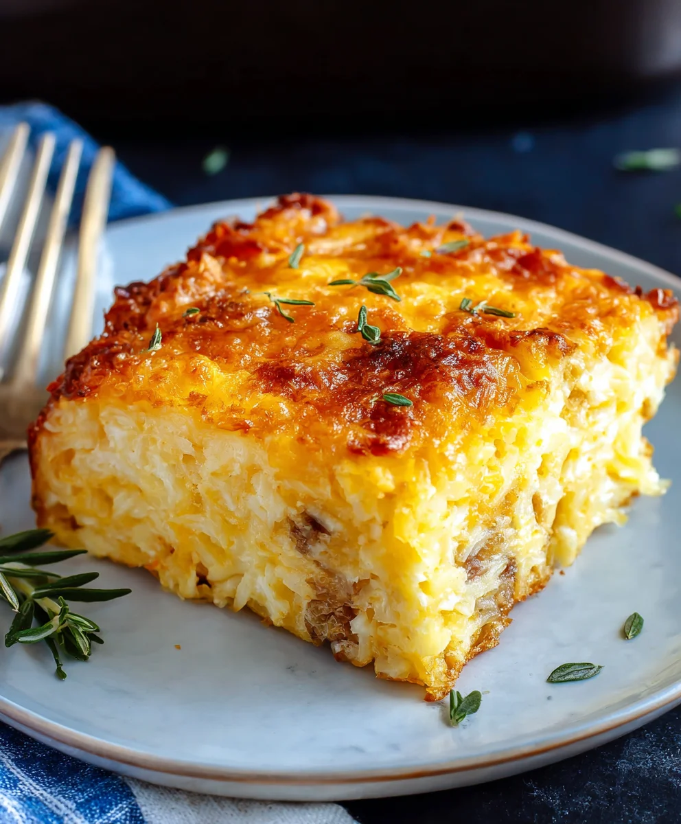 Hash Brown Egg Casserole Recipe: Your All-Season Comfort