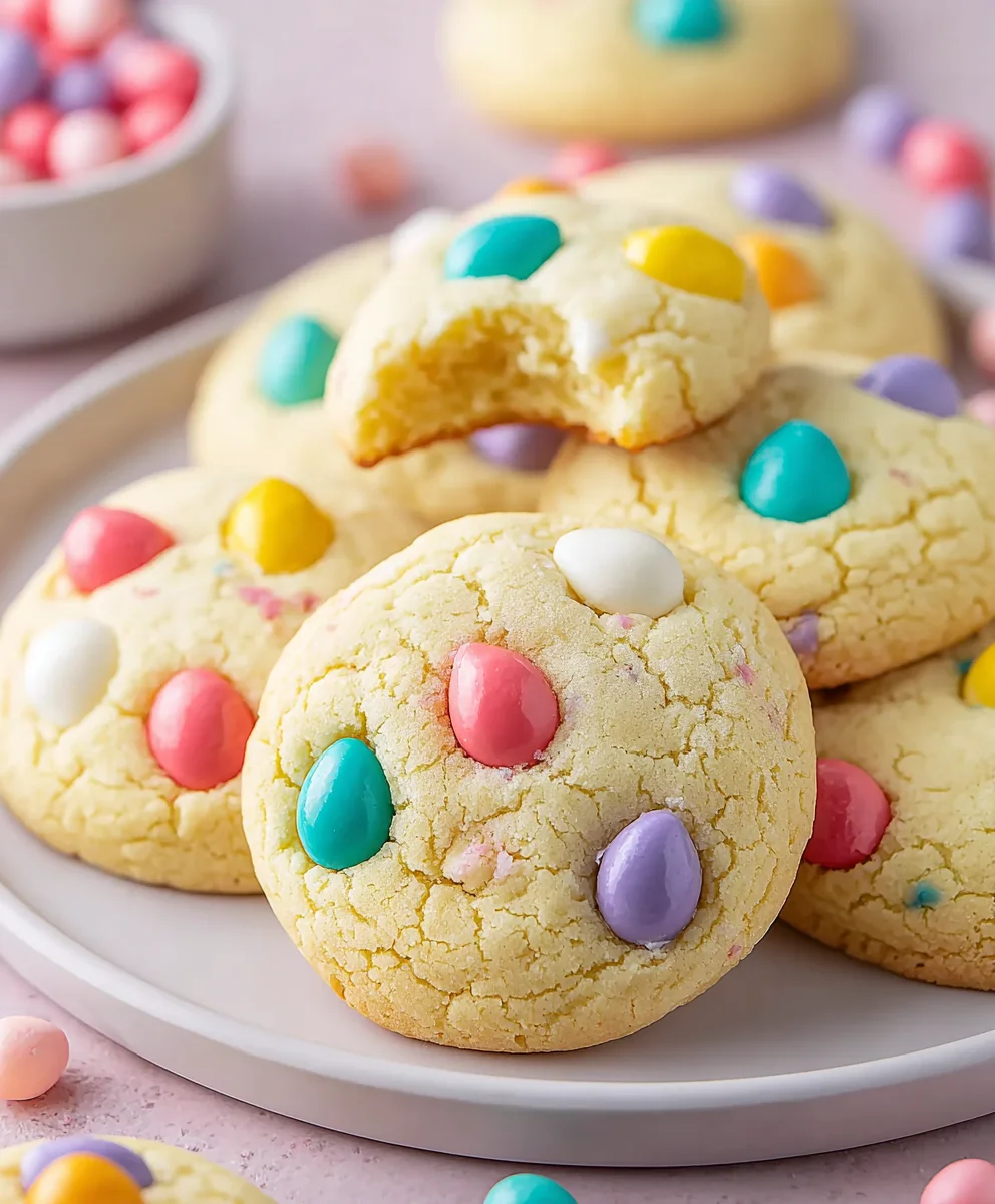 Easter Cake Mix Cookies: Simple, Sweet & Festive Treat!
