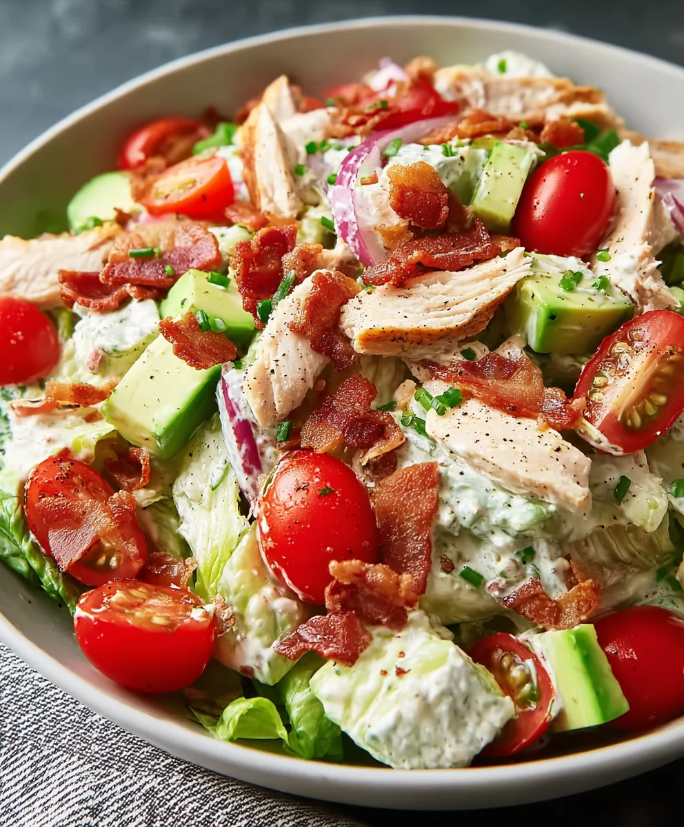 Creamy BLT Chicken Salad: Your New Favorite Lunch Recipe!