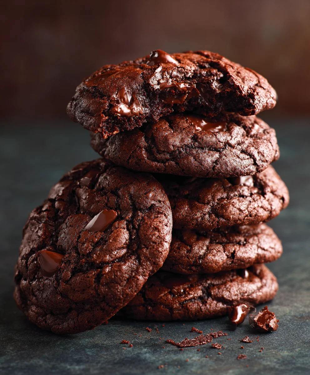 Double Chocolate Cookies: Chewy, Fudgy & Irresistibly Delicious!
