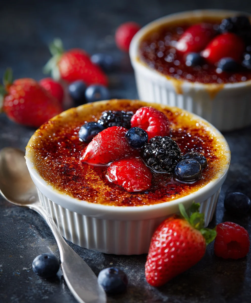 Irresistible Berry Brulee Recipe – Perfect Elegant Dessert!