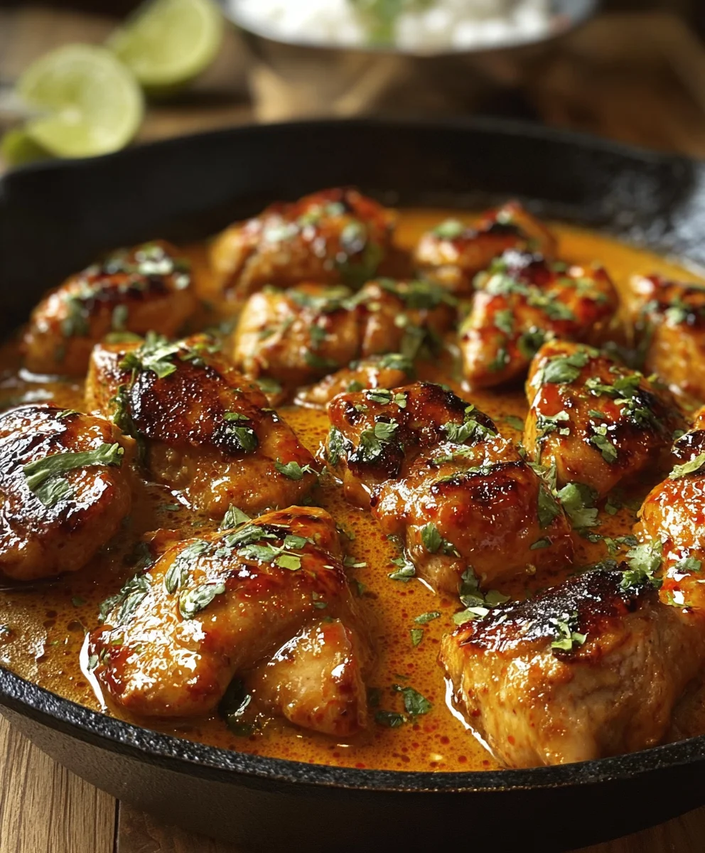 Irresistible Texas Roadhouse Butter Chicken Skillet!