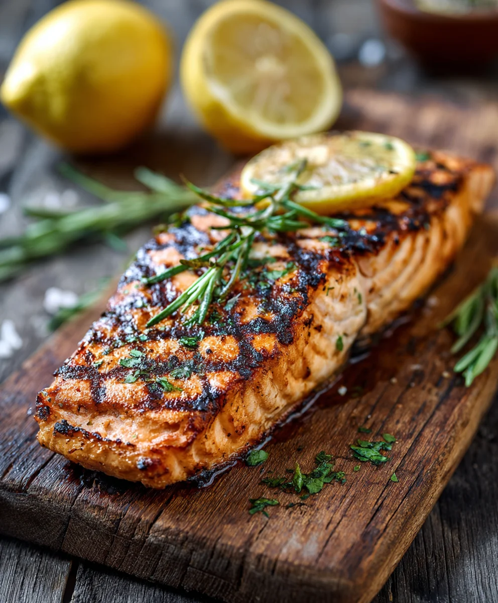 Perfect Grilled Salmon with Lemon: Quick & Flavorful Dinner