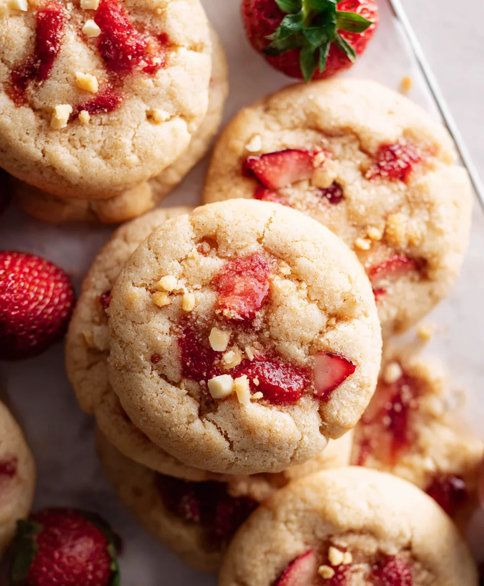 Strawberry Cookies: Soft, Chewy, & Irresistibly Fruity!